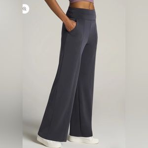 American Tall Athleisure Wide Leg Ultra High Rise Pants for Tall Women